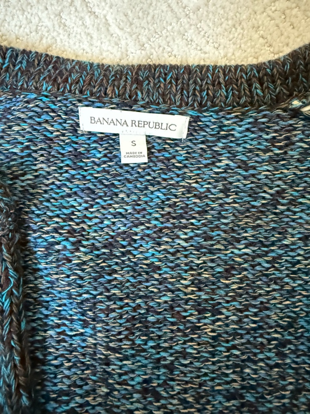 Banana Republic Cotton Cropped Cardigan - Picture 5 of 6